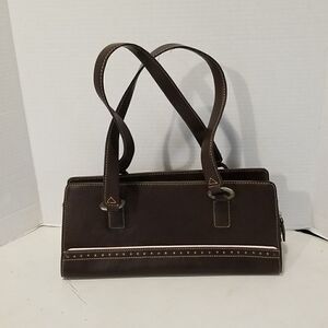 Tommy Hilfiger leather brown bag